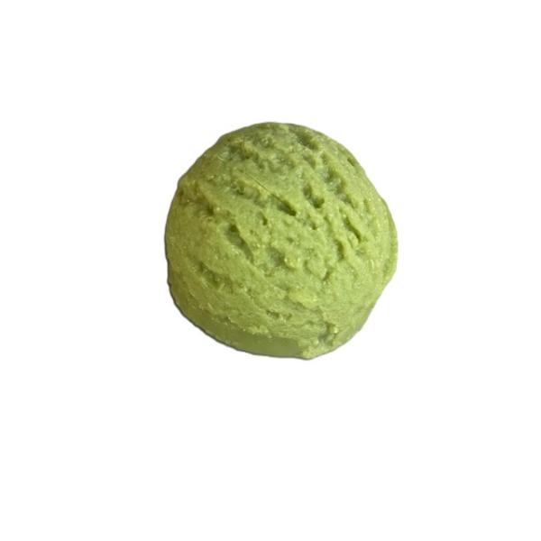 食品サンプル　抹茶アイスクリーム　カード立て　写真立て