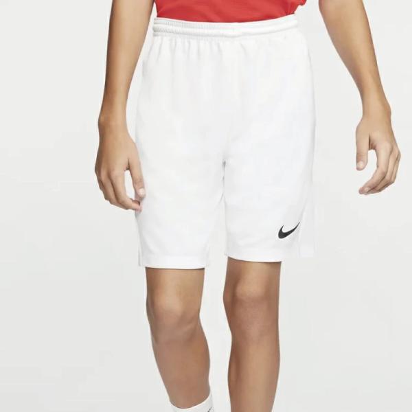 [メール便OK]ナイキ NIKE YTH ジュニア パーク3 ニットショート NB （ポケット無し）サッカー 100：ホワイト/ブラック 白 パンツ [取り寄せ商品]BV6865-100