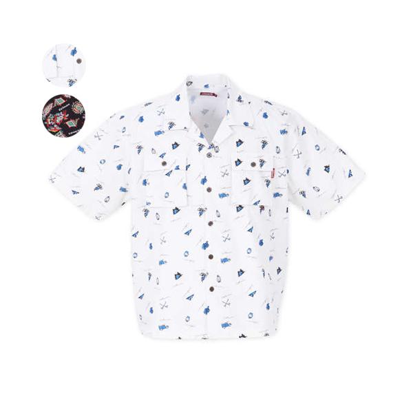 Coleman（コールマン） 大きいサイズ メンズ 半袖シャツ ブロード総柄