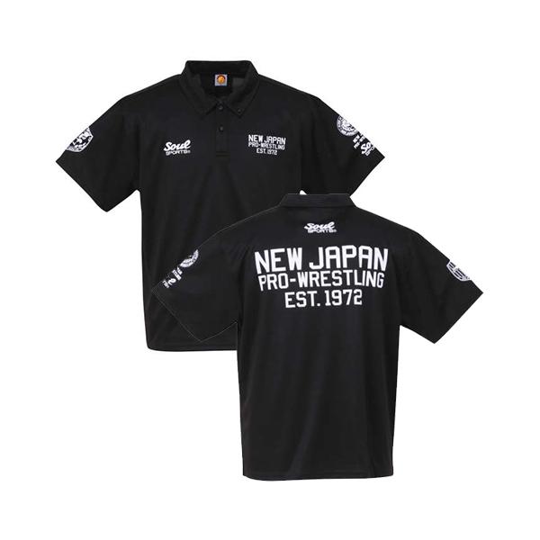 大きいサイズ SOUL SPORTS×新日本プロレス ドライメッシュ半袖B.D