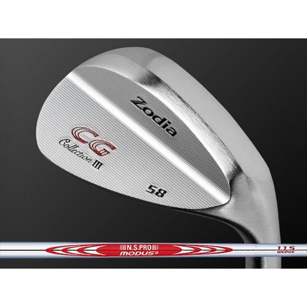 ゾディア CGコレクションⅢ 52° modus3/wedge ウェッジ単品 Zodia (ゾディア) CG collection IIIウェッジ N.S.PRO MODUS3 WEDGE