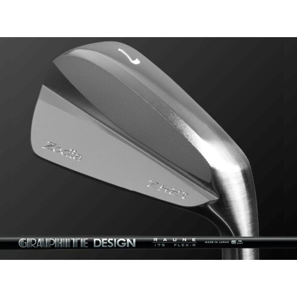 Zodia (ゾディア) Z521 アイアン 5-Pw RAUNE IRON i60/i75/i90シャフト
