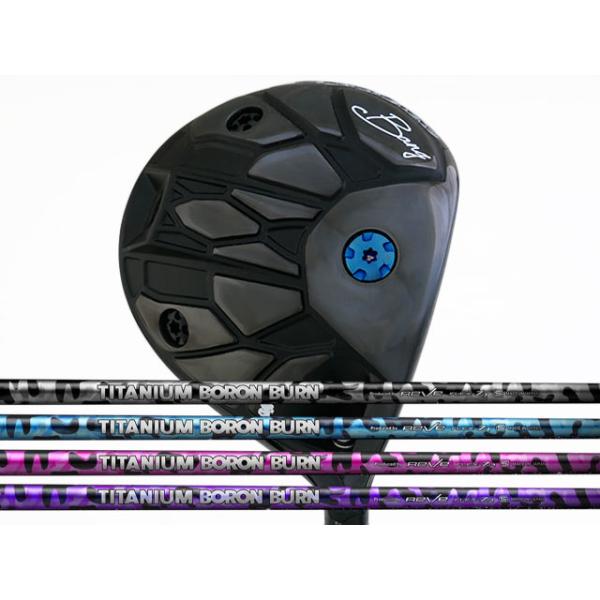 Waoww (ワオ) BANG ドライバー Reve TITANIUM BORON BURNシャフト