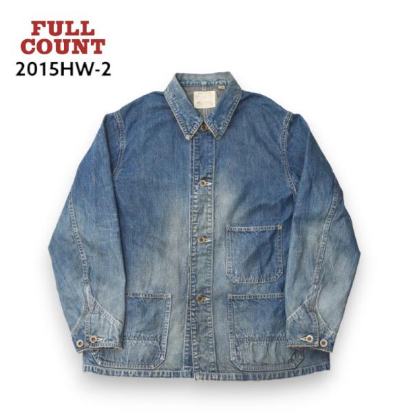 完売品 FULLCOUNT ミリタリーデニムチョアJKT 2015HW-2 samuraicraft_fc-2015hw-2
