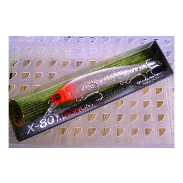 Megabass メガバス X-80 MAGNUM GLX SHINY RED HEAD : CURIOSITY Yahoo