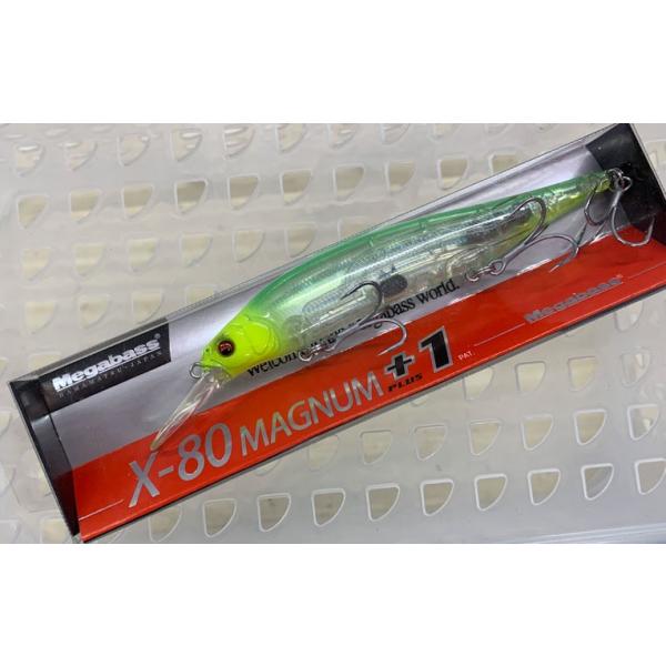 Megabass（メガバス） X-80 MAGNUM+1 GP SPARKLING CHART HEAD