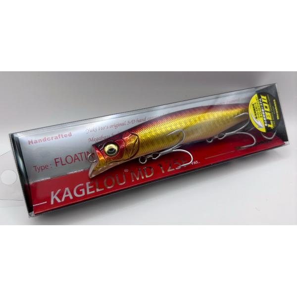 Megabass（メガバス） KAGELOU MD 125F カゲロウMD 125F GG AKAKIN