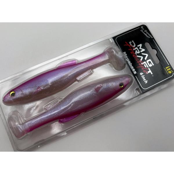 メガバス MAGDRAFT FREESTYLE 6inch PINK BACK SHAD