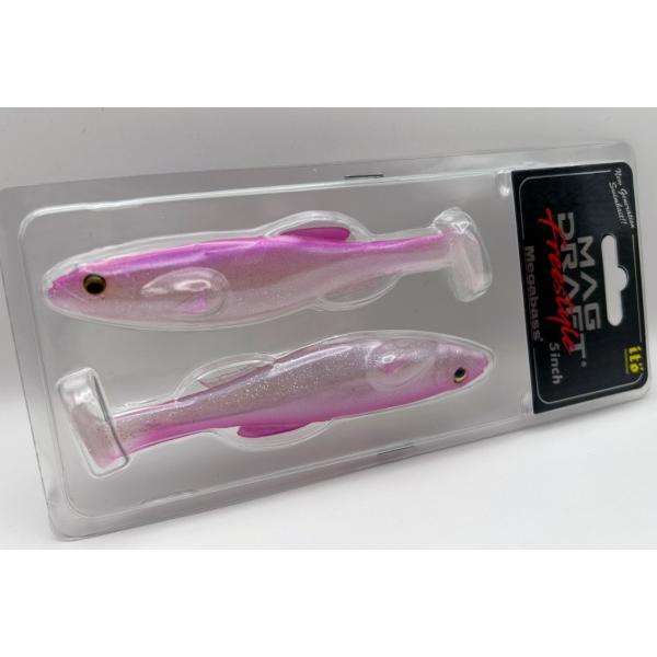 メガバス MAGDRAFT FREESTYLE 5inch PINK BACK SHAD