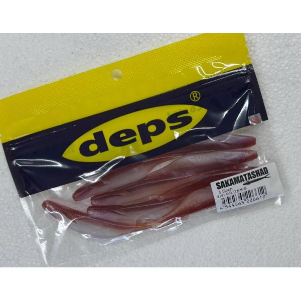 deps サカマタシャッド 4.5インチ #161 R.R.ワカサギ