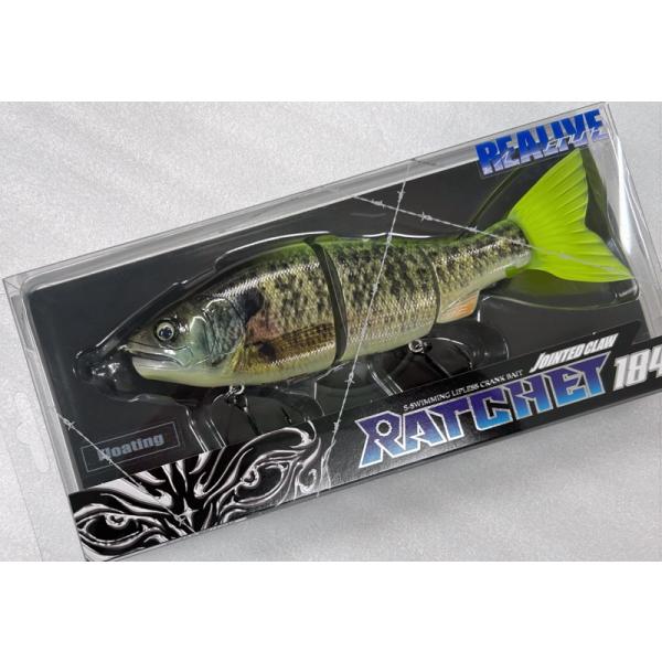GAN CRAFT 鮎邪 JOINTED CLAW RATCHET 184 ラチェット184 ベリアルGMチャートギル [REALIVE]