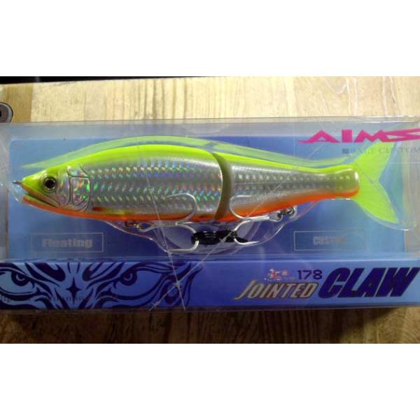 鮎邪 GAN CRAFT ジョインテッドクロー178F チャート＆オレンジ