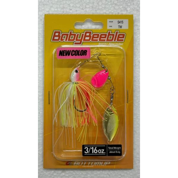 ボトムアップ BabyBeeble(ベイビーブル) 3/16oz TW タンデムウィロー S415 マッディインパクト