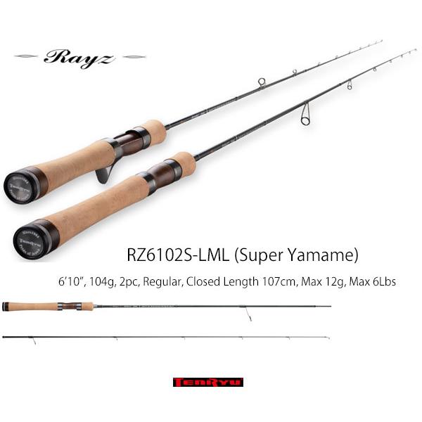 美品 天龍　レイズ　RZ6102S-LML スーパーヤマメ Rayz RZ6102S-LML (Super Yamame) | TENRYU｜天龍 釣具事業