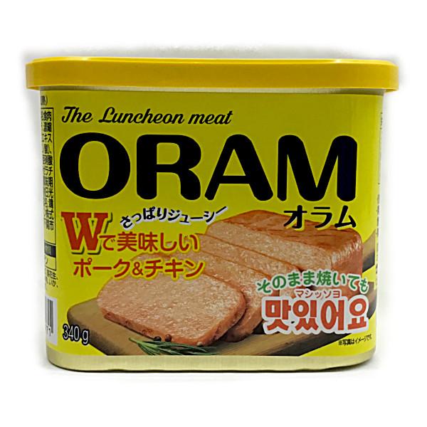ランチョンミート　オラム３４０g×２４缶 ランチョンミート ORAM（オラム） : サンエーオンラインショップ Yahoo