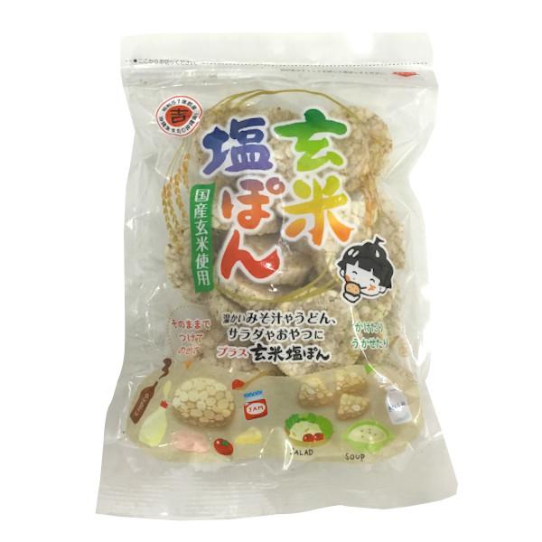 国産玄米使用。玄米の素朴な味と絶妙な塩加減が美味しいです。■原材料名：うるち玄米（国産）、植物油脂、塩■内容量：60ｇ■賞味期限：製造日より90日■メーカー／産地　など：株式会社　丸吉塩せんべい■お届け・送料について送料は1,210円〜です...