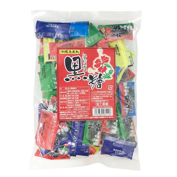 大容量の黒糖♪１つずつ個包装になっています。■原材料名：粗糖（沖縄県製造）、黒糖（沖縄県）、水飴、糖みつ（沖縄県）■内容量：320ｇ■製造日からの賞味期限：製造日より180日■メーカー／産地　など：（株）海邦商事お届け・送料について 送料は...