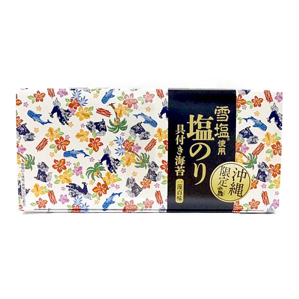 ◆商品について:「宮古島の雪塩」を使用し、素材のおいしさが引き立つ塩のりに仕上げました♪四切のパリパリの海苔の片面に「雪塩」をまぶし、秘伝の味付けで仕上げた、おやつやおつまみ、お料理まで幅広いシーンでお召し上がりいただける商品です。あおさ具...