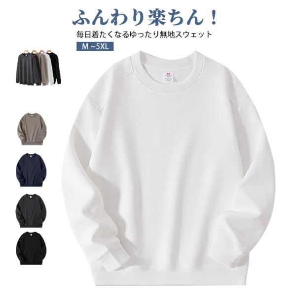 トレーナー クルーネック スウェット レディース メンズ 秋 春