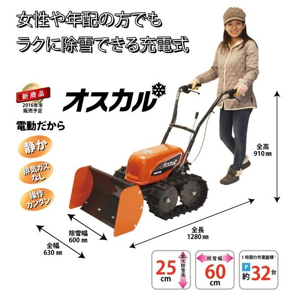 工進 ブレード型充電式除雪機 オスカル Koshin 電動 Buyee Buyee 日本の通販商品 オークションの代理入札 代理購入