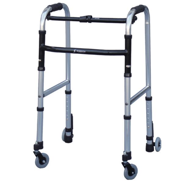 ●品番/WFS-4968SW3GW●サイズ/幅54cm×奥行51cm×高さ76〜88.5cm（6段階）●折時サイズ/幅55cm×奥行14cm●重量/3.25kg●フレーム/アルミ（一部スチール）●特徴/・使用しないときはワンタッチで折りたた...