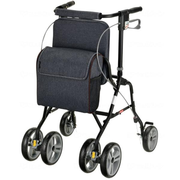 ●品名／アルカーレCH25●サイズ／幅53.5×奥行57×高さ78.5〜96.5（7段階／3cm）cm折りたたみ時：奥行42×高さ83〜101cm座面：幅30×奥行31cm座面高：48.5cm、ハンドル内幅：36cm●車輪サイズ／前輪17....