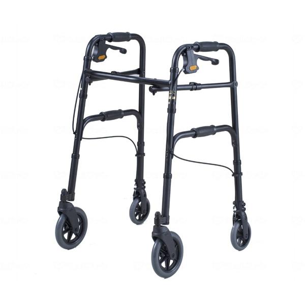 ●品名／セーフティーアーム Vタイプウォーカーハイ●品番／SAVH●カラー／ブラック●使用時最大サイズ／幅64cm×奥行57cm×高82〜92cm（5段階）●折りたたみ寸法／幅63cm×奥行15.5cm×高85cm●グリップ間内幅／42cm...