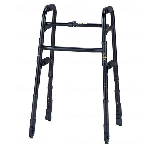 ●型番／SW5210、SW5220●サイズ／　幅49〜51×奥行46〜48×高さ71.5〜81.5（5段階／2.5cm）cm　折りたたみ時：幅53×奥行12×高さ72cm　ハンドル内幅：31cm、下段グリップ高：39〜49cm●車輪サイズ／...