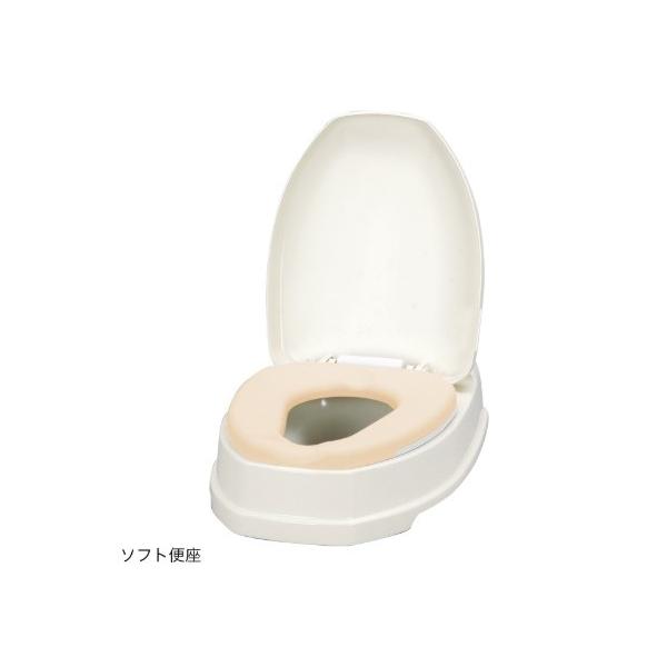 (アロン化成) 安寿 サニタリエース OD 両用式 ソフト便座タイプ ノーマル(補高スペーサー無し) 533-323 補高便座 工事不要 和式 トイレ かぶせる 便座高さ13cm