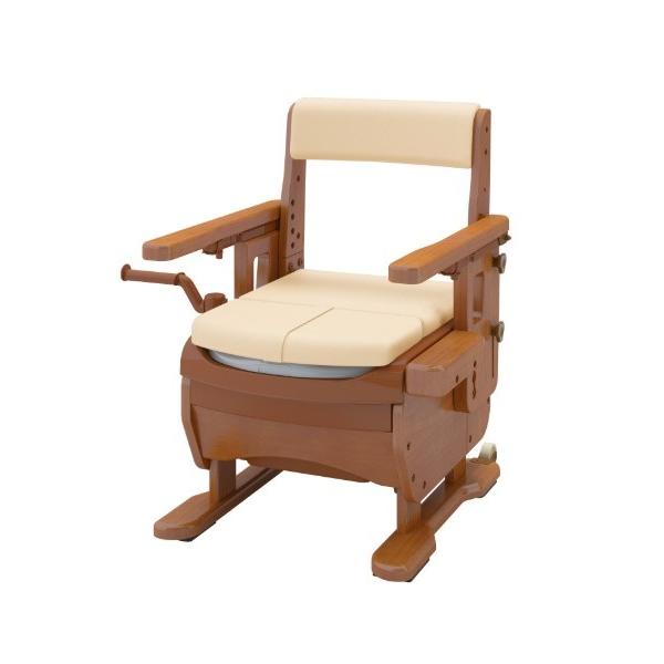 アロン化成) 安寿 家具調トイレセレクトR はねあげ 533-865 標準便座