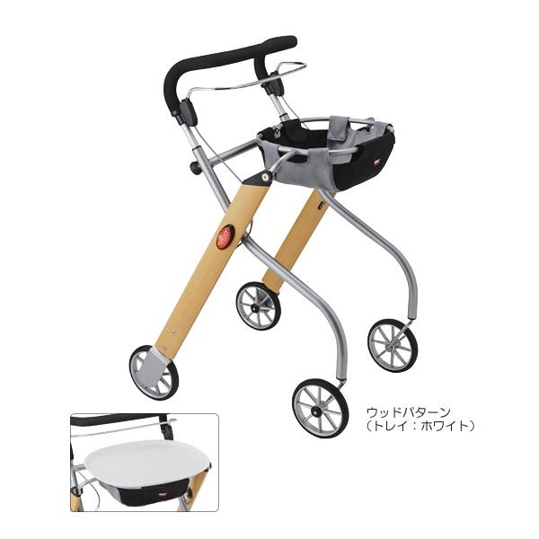 ●室内用歩行車●品名／レッツゴー●サイズ／　本体：幅54×奥行60×高さ84〜91.5（4段階）cm　折りたたみ時：奥行22×高さ90〜99cm　ハンドル内幅：39cm●車輪サイズ／前輪15×後輪15cm●重さ／7kg●材質／フレーム：アル...