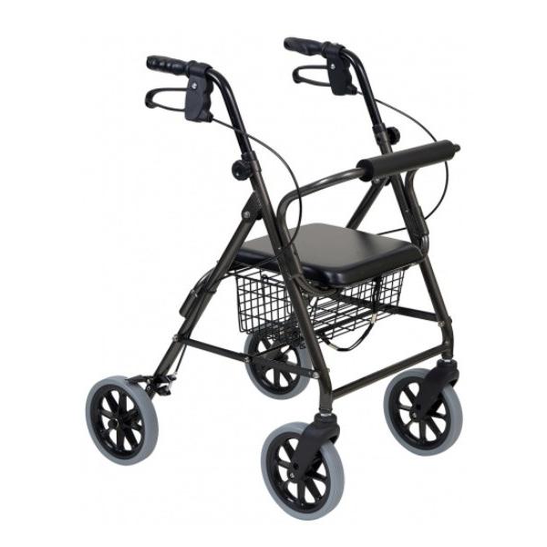 ●商品名／ハッピーIIトール●カラー／ダークグレーメタリック●サイズ／幅58.5×奥行65.5×高さ78〜92cm（7段階）●折りたたみ時幅／44.5cm●座面高／50cm●座面サイズ／幅30.5×奥行30.5cm●重量／8.0kg●耐荷重...