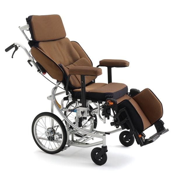 ミキ エアフィッツ モフィール AFP-MR フルリクライニング車椅子 介助