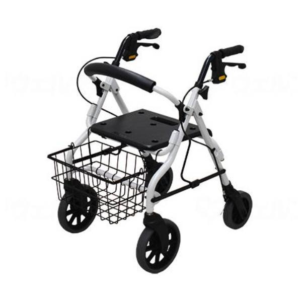 ●型番／RS1190●サイズ／　幅50×奥行70（かご無し時62）×高さ67〜80（7段階）cm　折りたたみ時：奥行49×高さ81cm　座面：幅36×奥行33cm、座面高：44cm、ハンドル内幅：39cm●車輪サイズ／前輪20×後輪15cm...