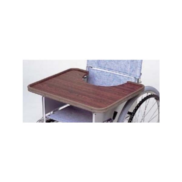 日進医療器 車いす用テーブル(大) 一部ゴム枠 KF-4GM マジック止め式