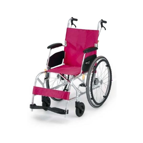 日進医療器 軽量 車椅子 介助式 KALU8α カルハチ Aパッケージ NA-L8α