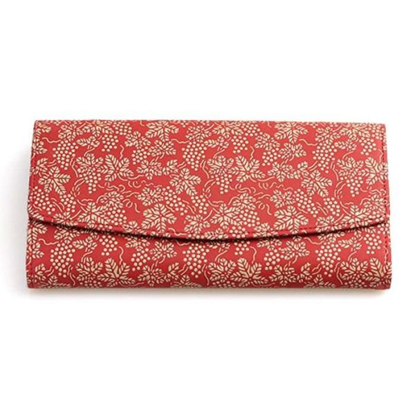 印伝 印傳屋 上原勇七 (INDEN-YA) 本革 長財布（札入れ） ギャルソン