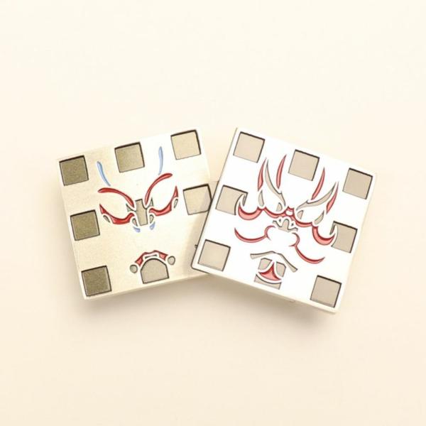 真鍮 帯留【歌舞伎】 京都 さんび 日本製 : さんび公式オンライン