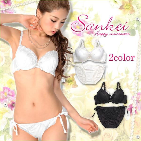 ブラジャー セット 下着セット ランジェリー ブラジャー＆ショーツ(ブラ ブラセット ブラショー ブラショーツ 盛りブラ)(ABCDカップ)総レースカップ レース