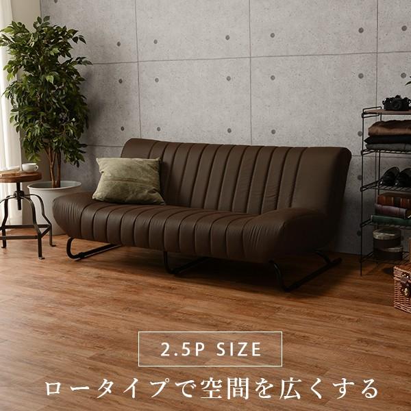 新生活 レトロ ソファ 2 5人掛け おしゃれ 肘なし カフェ風 ローソファ パイプ スチール ラブソファ 合成皮革 レザー 男前 インテリア クール Hh 0055581012 Sancota Interior 通販 Yahoo ショッピング