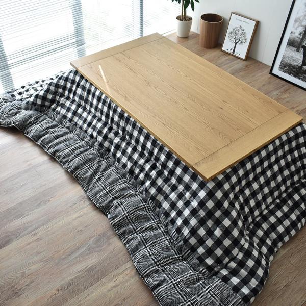 高級 国産 こたつテーブル 長方形 180 × 90 cm おしゃれ ヴィンテージ デザイン 和風 モダン 継脚 カーボンヒーター 天然木