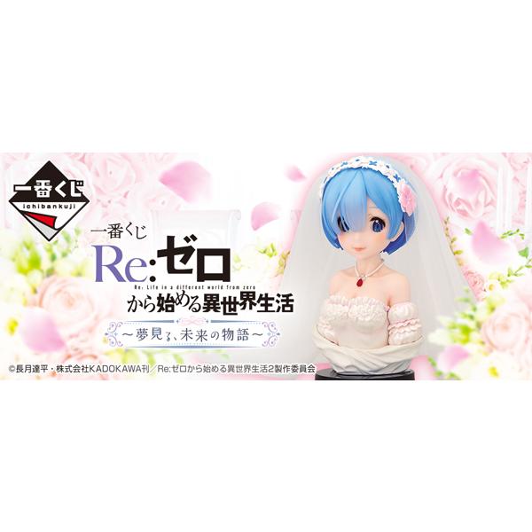 一番くじ Re ゼロから始める異世界生活 夢見る 未来の物語 1ロット70個 ラストワン賞含む ｗチャンス券 Itiban Rezero Yume サンキューブ 通販 Yahoo ショッピング