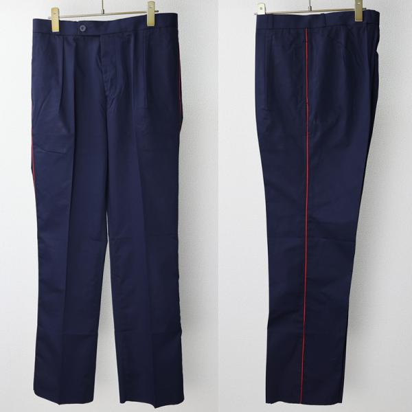 フランス軍. レッドライン入りスラックス フランス 仏軍 警察 側線 赤