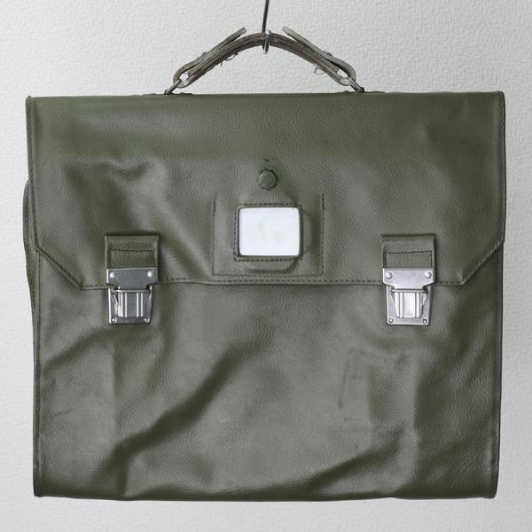 ＷＷ２ドイツ軍代用　スイス軍の将校　衣装カバン&書類入れ　実物 スイス軍. 将校用ドキュメントバック(ガーメントスタイル)《実物・USED