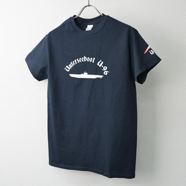 WW2ドイツ軍. U-96プリントTシャツ ドイツ軍 German U96