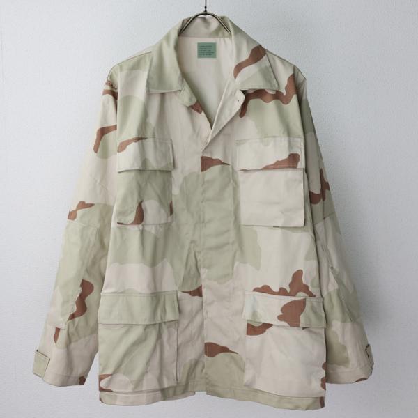 US ARMY BDUジャケット（ノンリップ） US. BDUジャケット [3カラーデザート] ノンリップ生地 アメリカ軍新品
