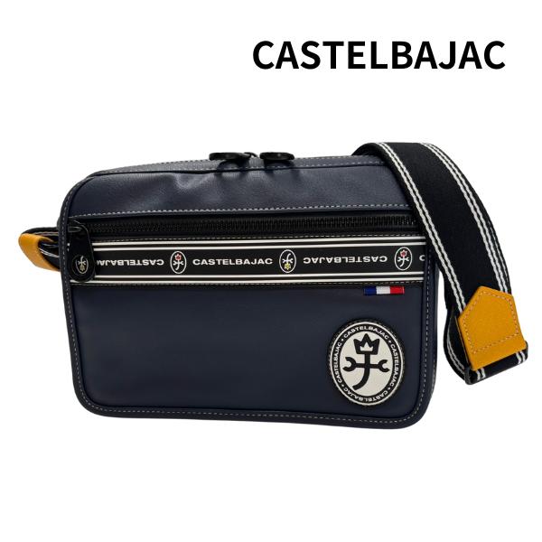 CASTELBAJAC ショルダーバッグ ブラック LUXE クリスマス 黒 CASTELBAJAC カステルバジャック ショルダーバッグ ヨコ型 /LUXE
