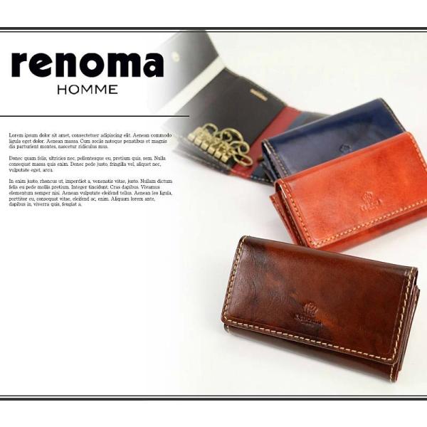 キーケース 小銭入れ付きレノマ renoma  501601