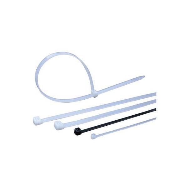 結束バンド（束線バンド タイラップ インシュロック） 黒色(耐候用) １００本入り AKB-200-B 束ねる プラスチック 配線 まとめる