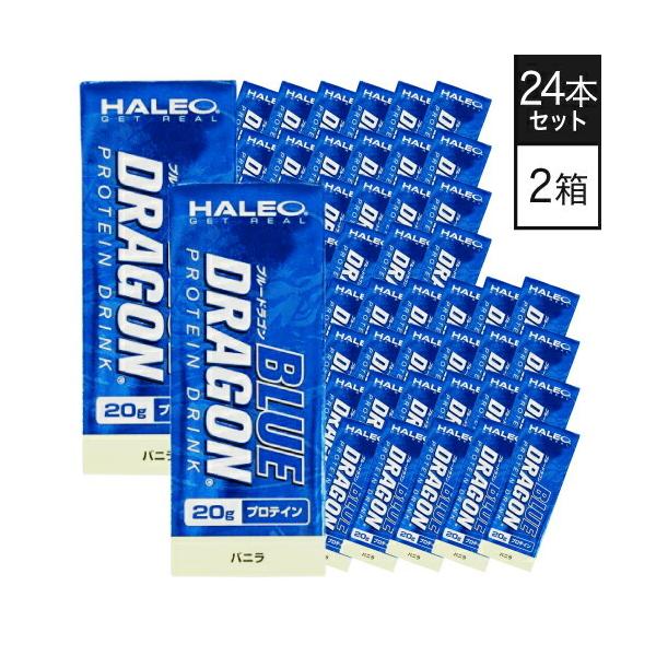�n���I �u���[�h���S�� �o�j�� HALEO BLUE DRAGON 200mL × 24�{ × 2�� �v���e�C�� �h�����N